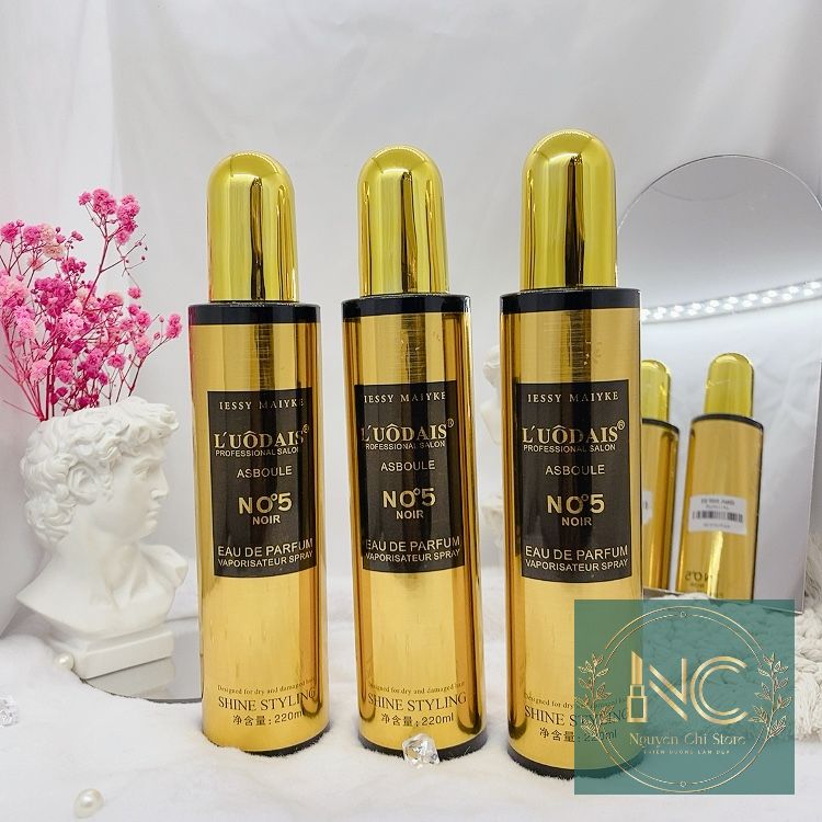 Xịt dưỡng tóc hương nước hoa luodai N5 220ml