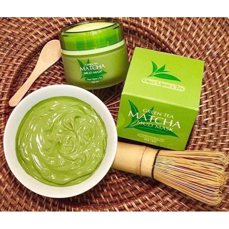 [HCM]MẶT NẠ BÙN ĐẤT SÉT MATCHA LAIKOU MUD MASK