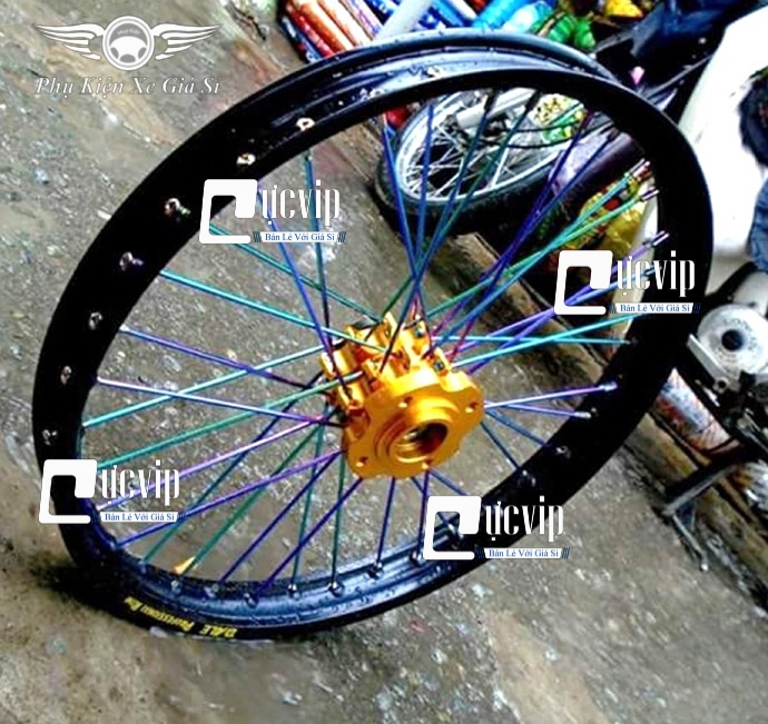 Bộ Căm Titan 7 Màu 1.49 (1 Bánh Đùm) Sirius, Raider, Satria MS2980