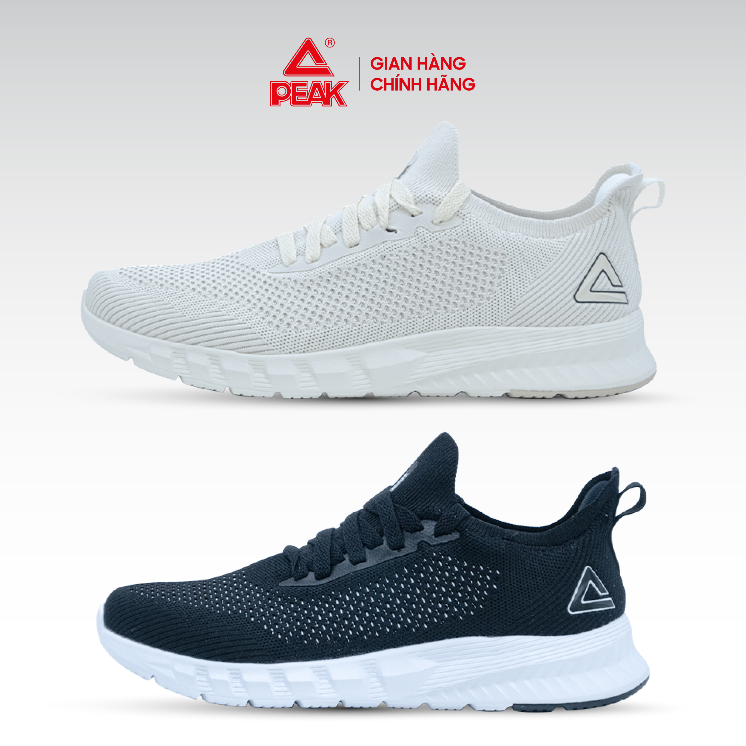 Giày chạy bộ thể thao nam PEAK Running E29007H
