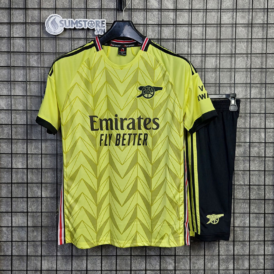 [HCM]Bộ Đồ Đá Banh CLB Arsenal Vàng SV 2023 - Áo Bóng Đá Thể Thao Thun Lạnh Cao Cấp