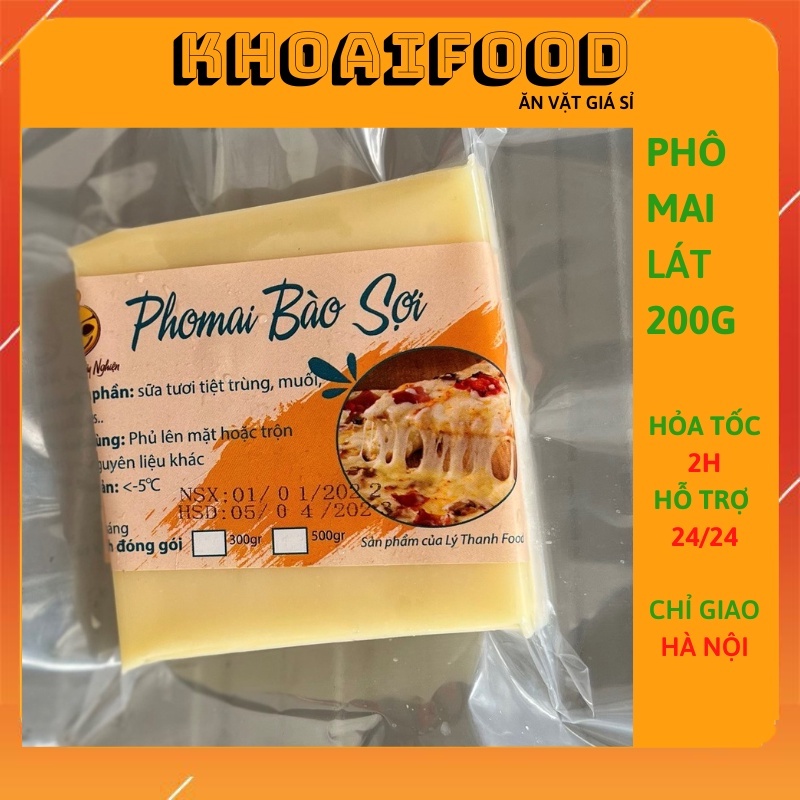 PHÔ MAI LÁT MOZZARELLA KÉO SỢI TỐT, THƠM NGON