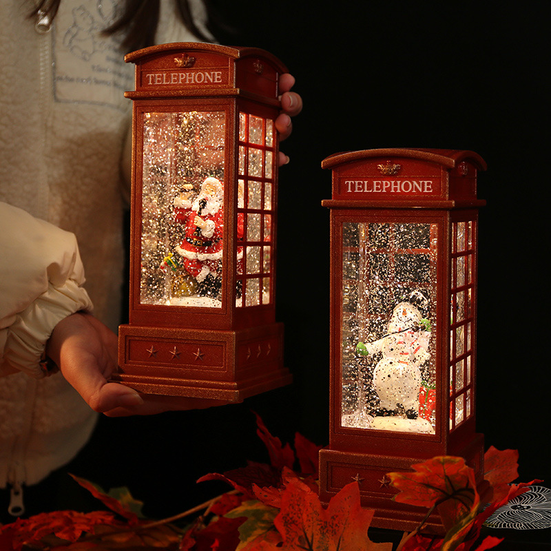Christmas gift decorative telephone box