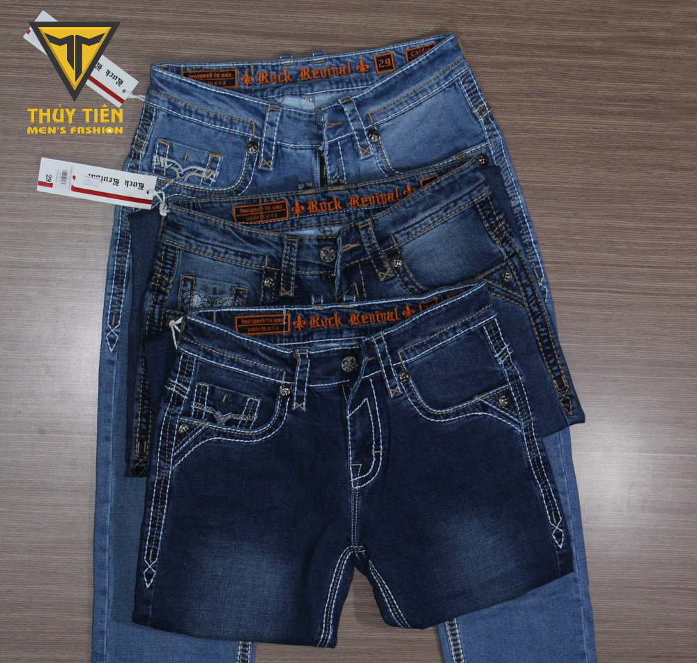 Quần jeans ông Địa - Rock Revival
