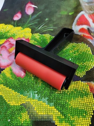 Con lăn chặt đá tiện dụng Dụng cụ cán phẳng tranh đá