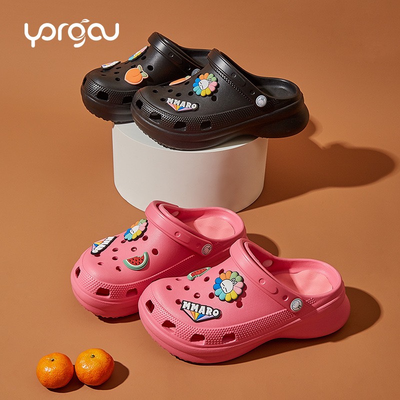 Dép Sục Croc 4cm Nhựa Eva