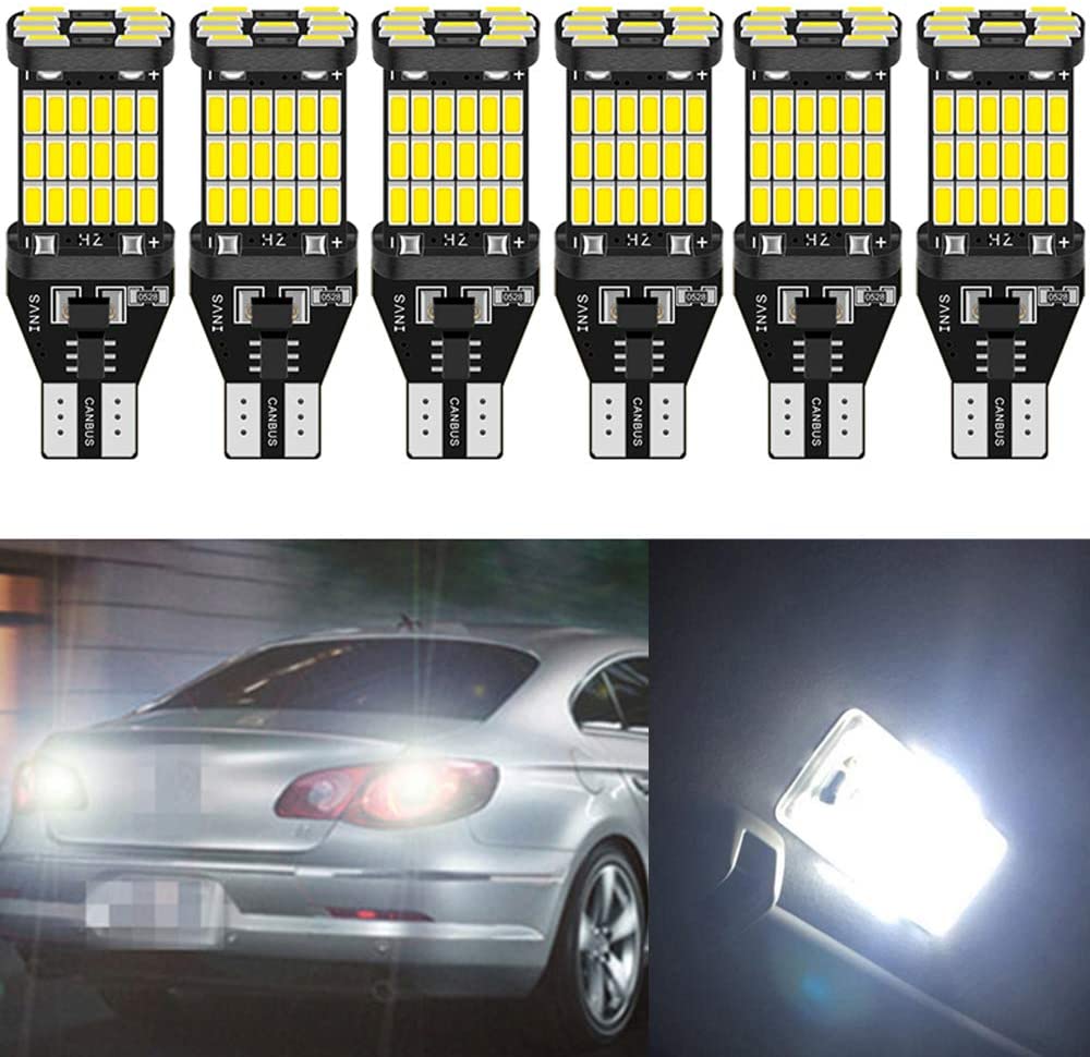 Bóng Led T15 T10 Siêu Sáng Đèn Sương Mù, Xi Nhan, Demi Ô Tô Xe Máy 45SMD 4014