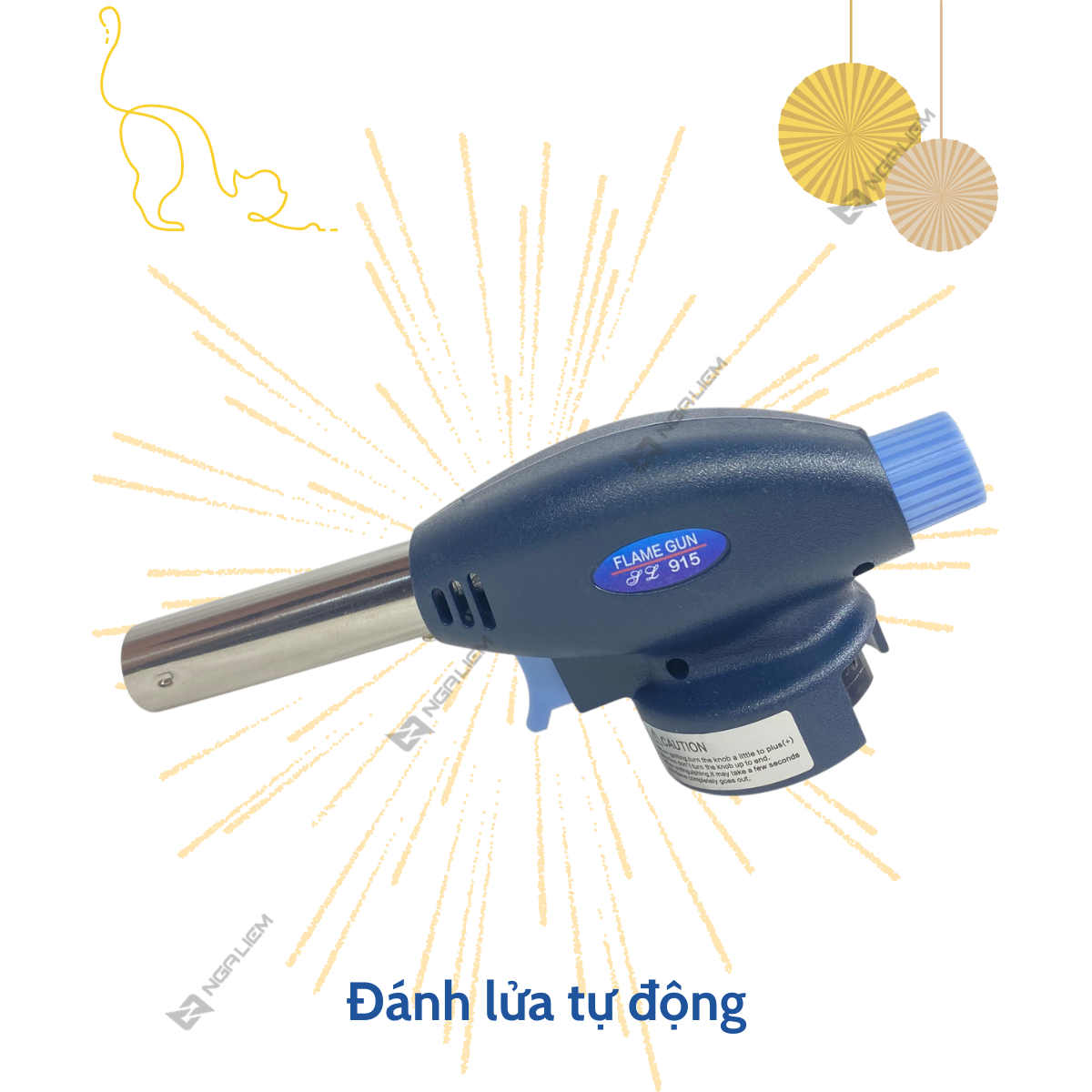 Khò Ga Multi Purpose Torch Flame No.915 King Tools [Hàng Giá Siêu Tốt]