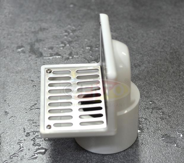 Phễu thoát nước vách tường Scupper Drain NX140-ABS