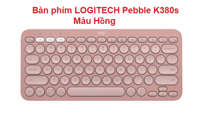 Bàn phím Bluetooth mỏng LOGITECH Pebble K380s Chính Hãng