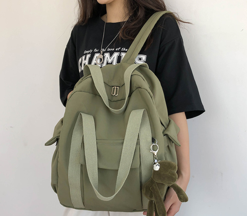 Balo thời trang nữ chống nước xinh - Túi xách đựng laptop cỡ lớn đi học , đi làm tiện lợi