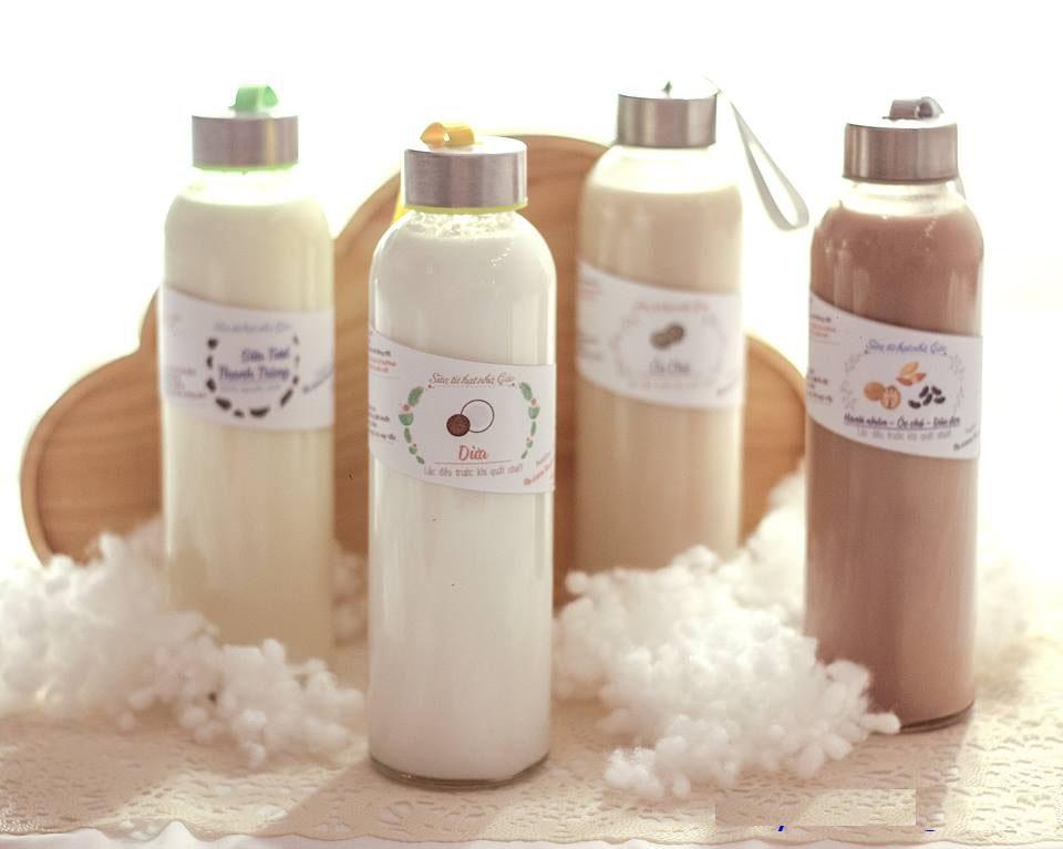 Chai Nước Thủy Tinh  500ml Nắp Dây