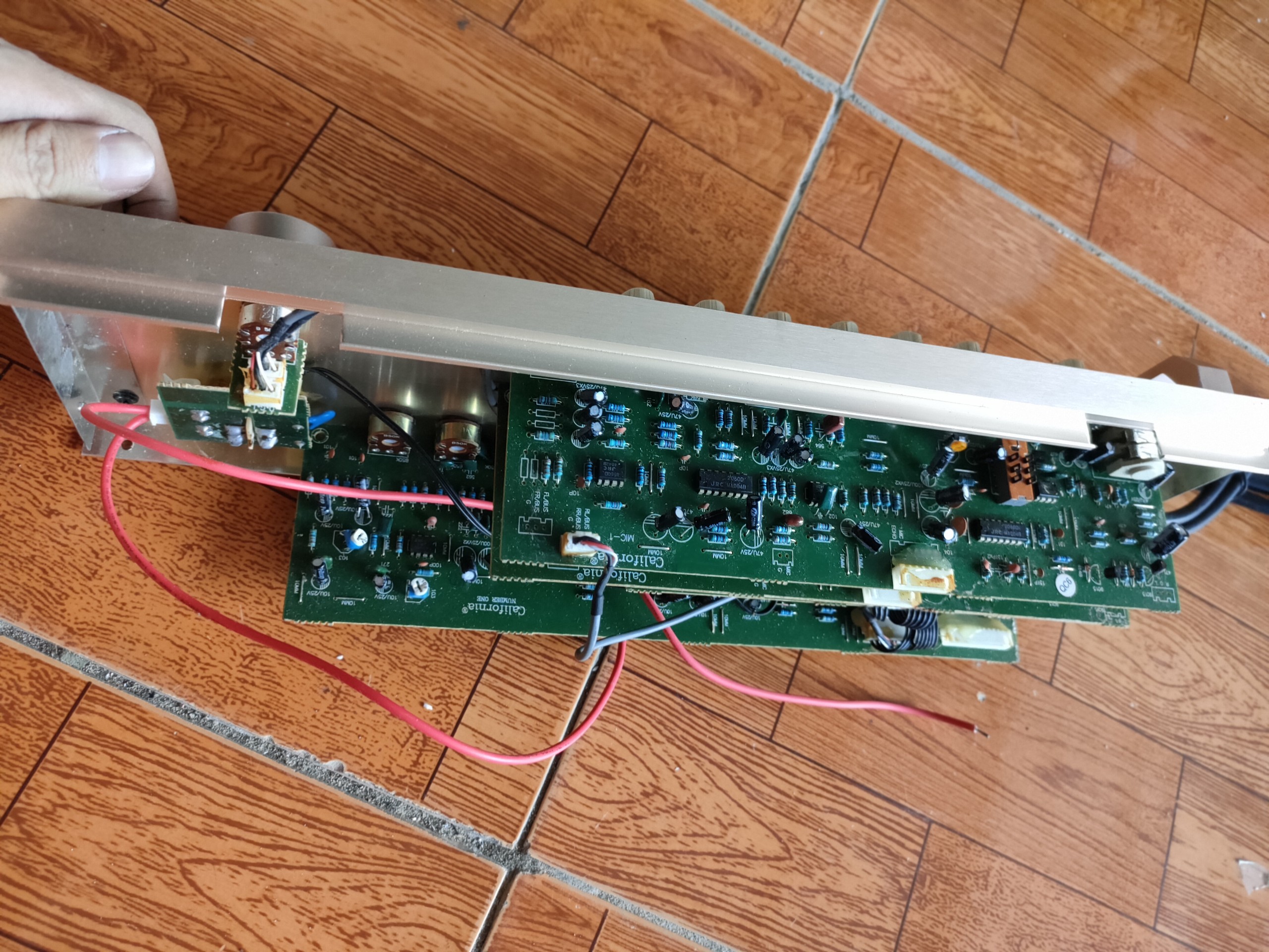 Mặt ampli Number one IC M65831ap