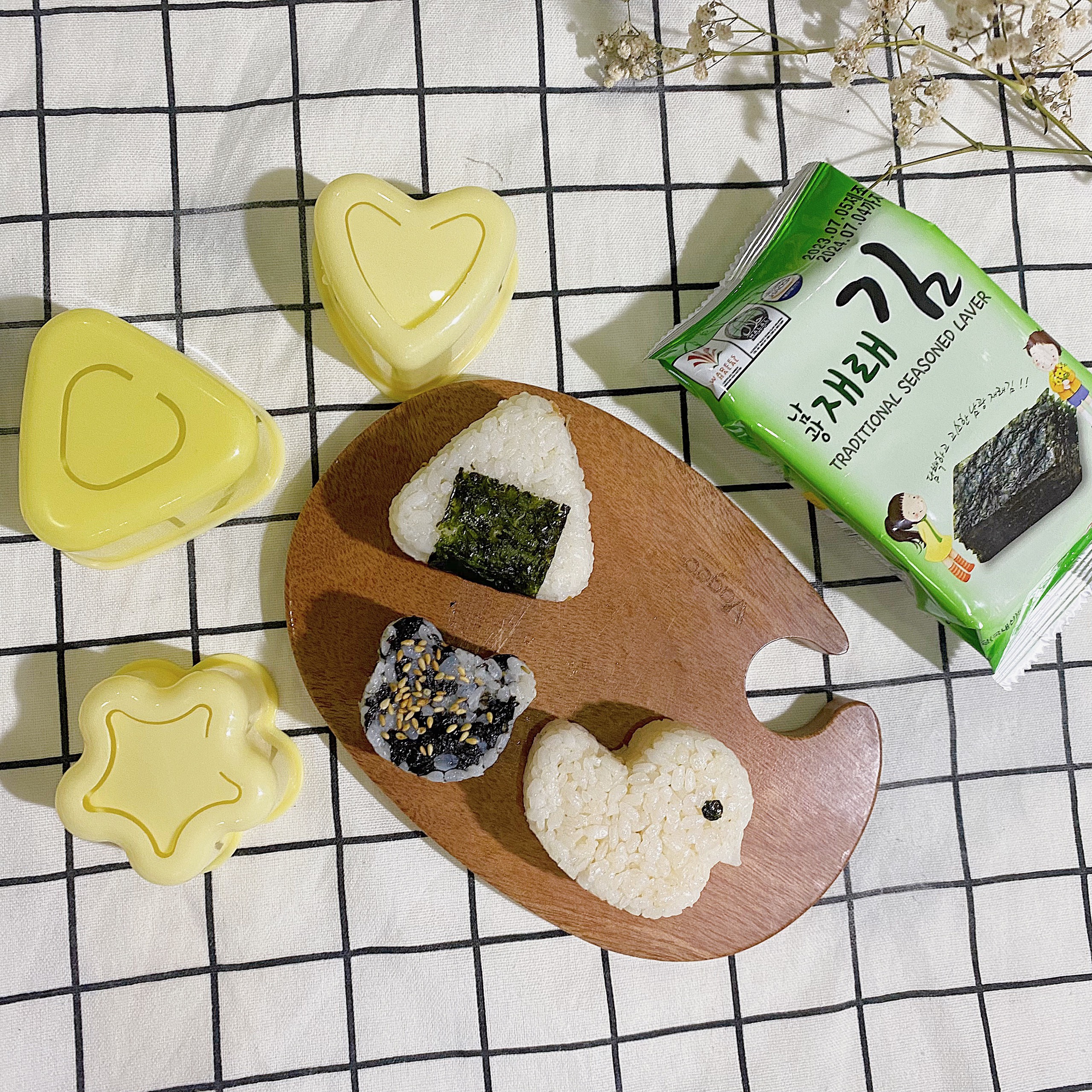 Pp plastic rice ball maker