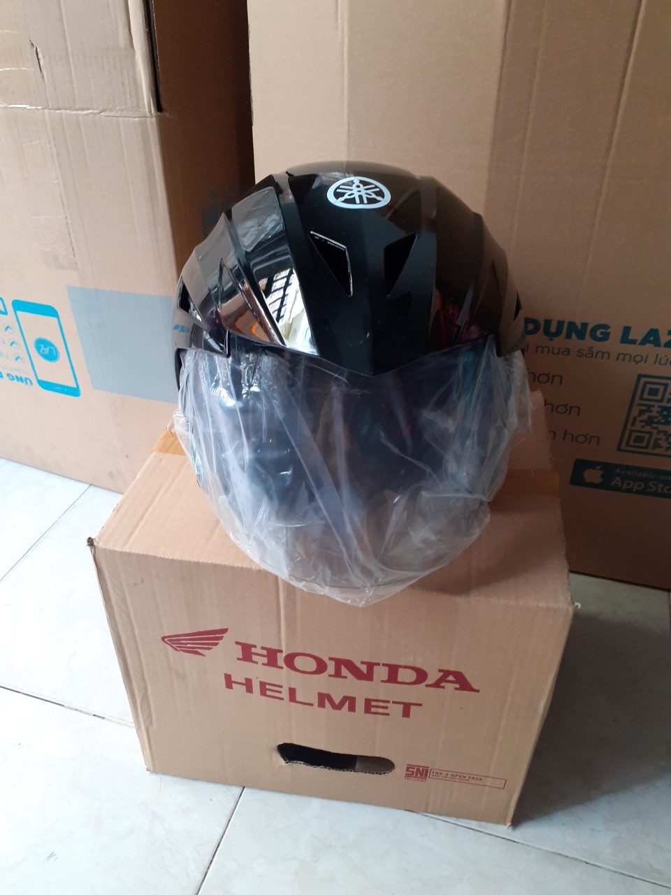 [HCM]Nón bảo hiểm 3/4 Yamaha XXL