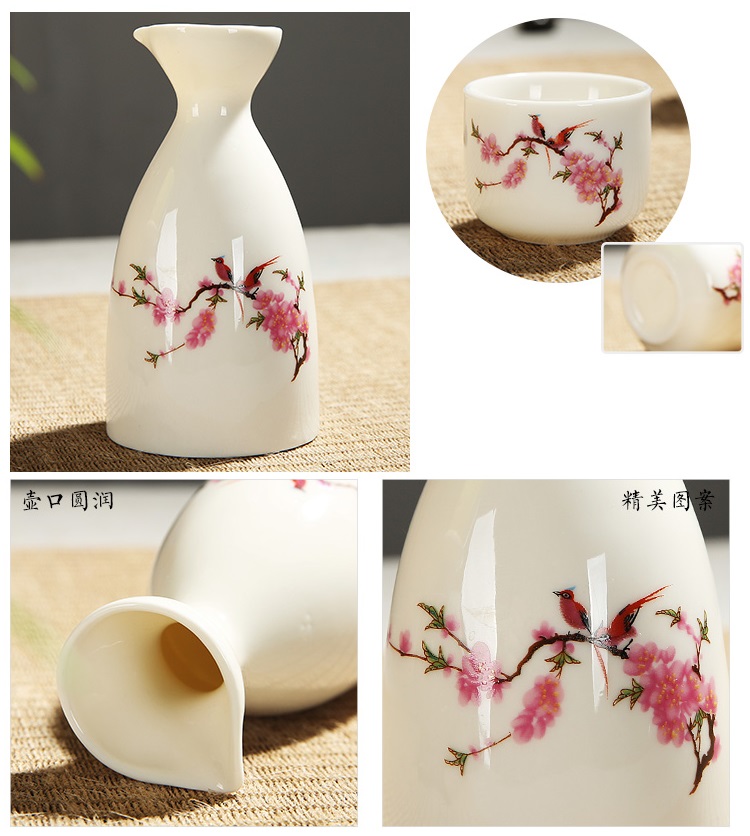 Bộ Chum (bình) + 06 chén