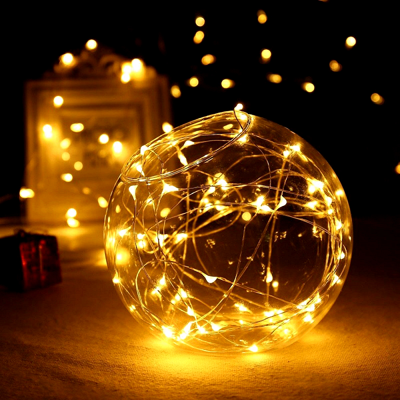 Battery operated LED string light, 1/2 /3 meter flash fairy String Light