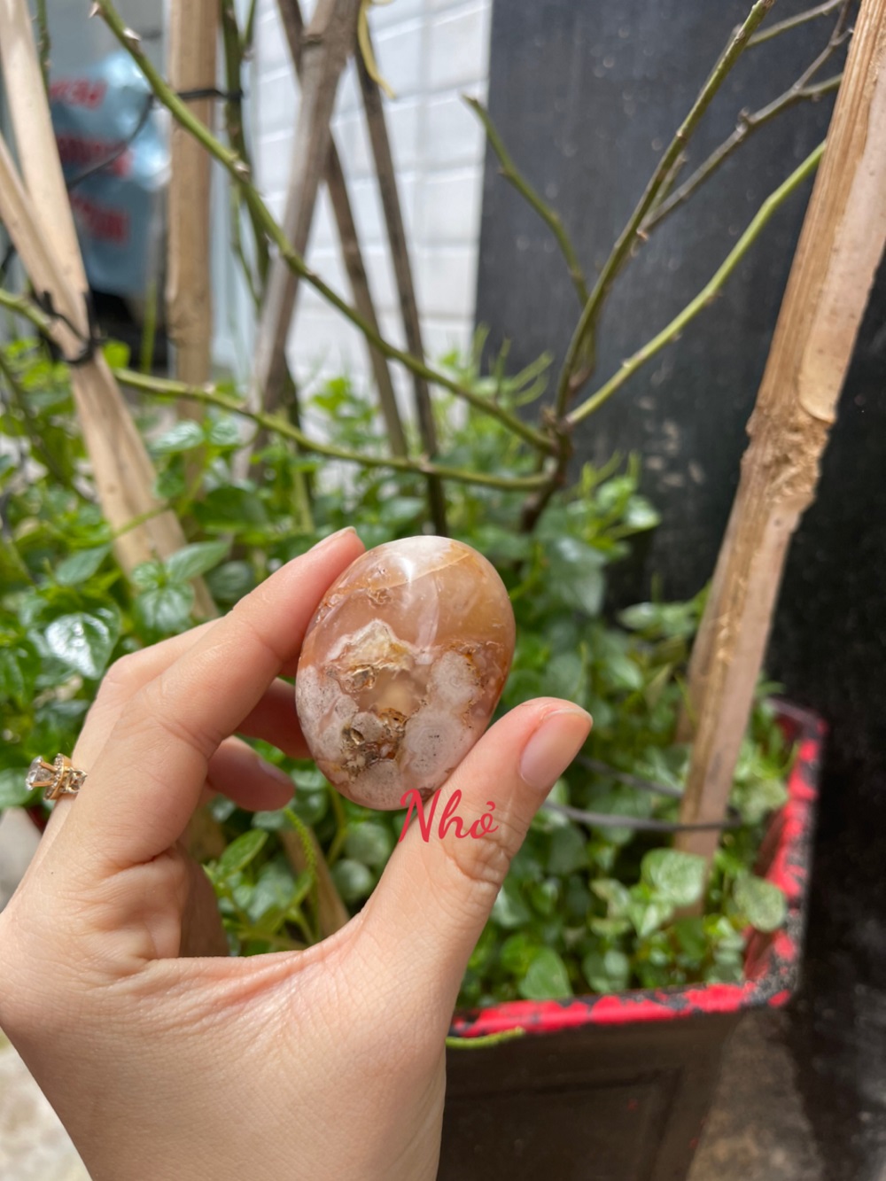 Palm Blossom Agate - Đá Mã Não Hoa Anh Đào | CADA DECOR