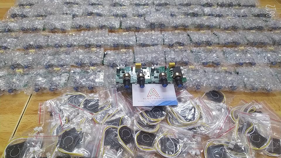 Mạch hàn cell pin 100A có chỉnh cường độ