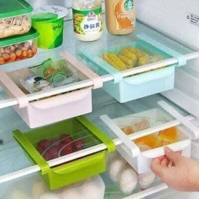 Combo 02 Khay kéo để tủ lạnh đựng đồ thông minh
