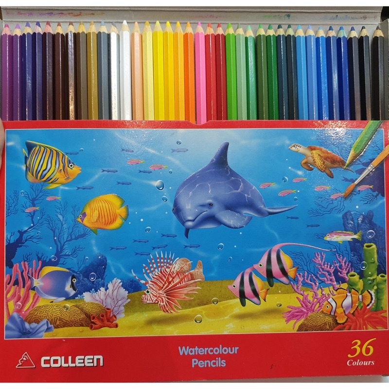 Bút chì màu nước COLLEEN Cap-12 , Cap-24, Cap-36.