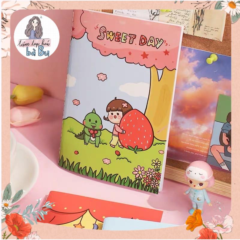 Sổ Chiết Washi Tape Size A5 Dễ Thương