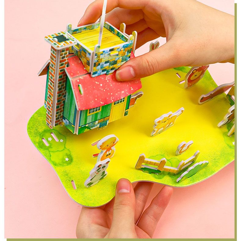 Bộ lắp ghép mô hình 3D bằng giấy mới nhất 2023