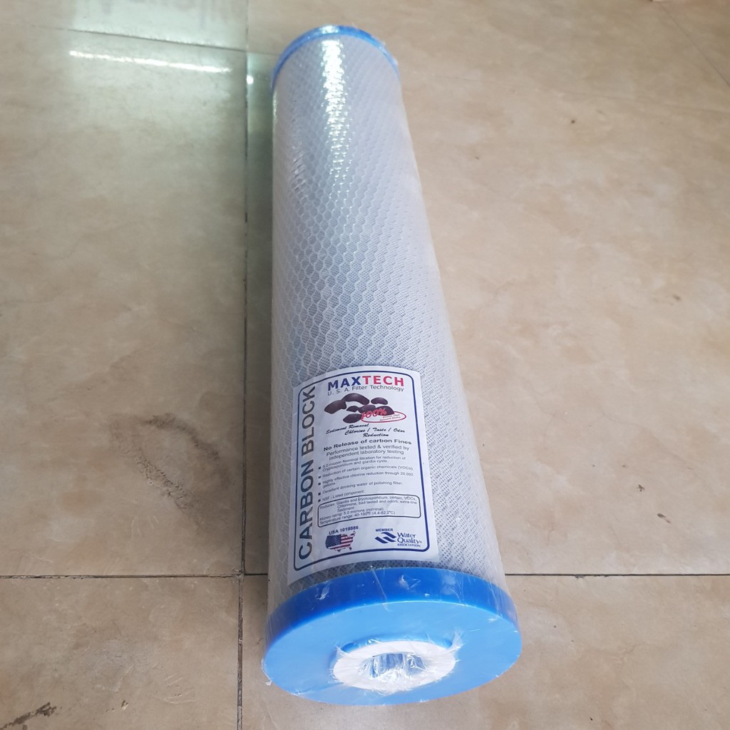 Lõi lọc CTO béo 20 inch, lõi lọc CTO bigblue dùng cho cốc lọc béo 20 inch