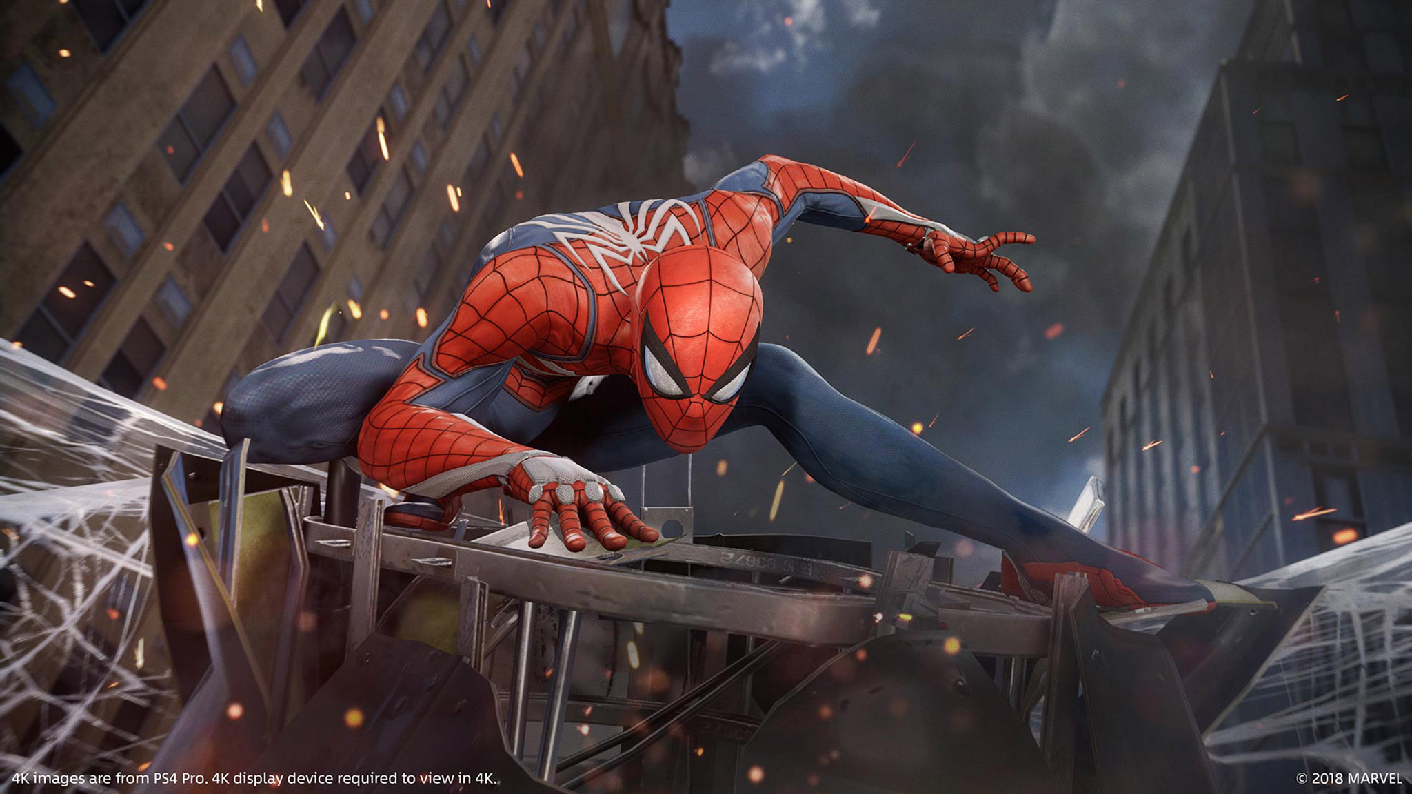 Đĩa Game PS4 - Marvels Spider Man [Asia]