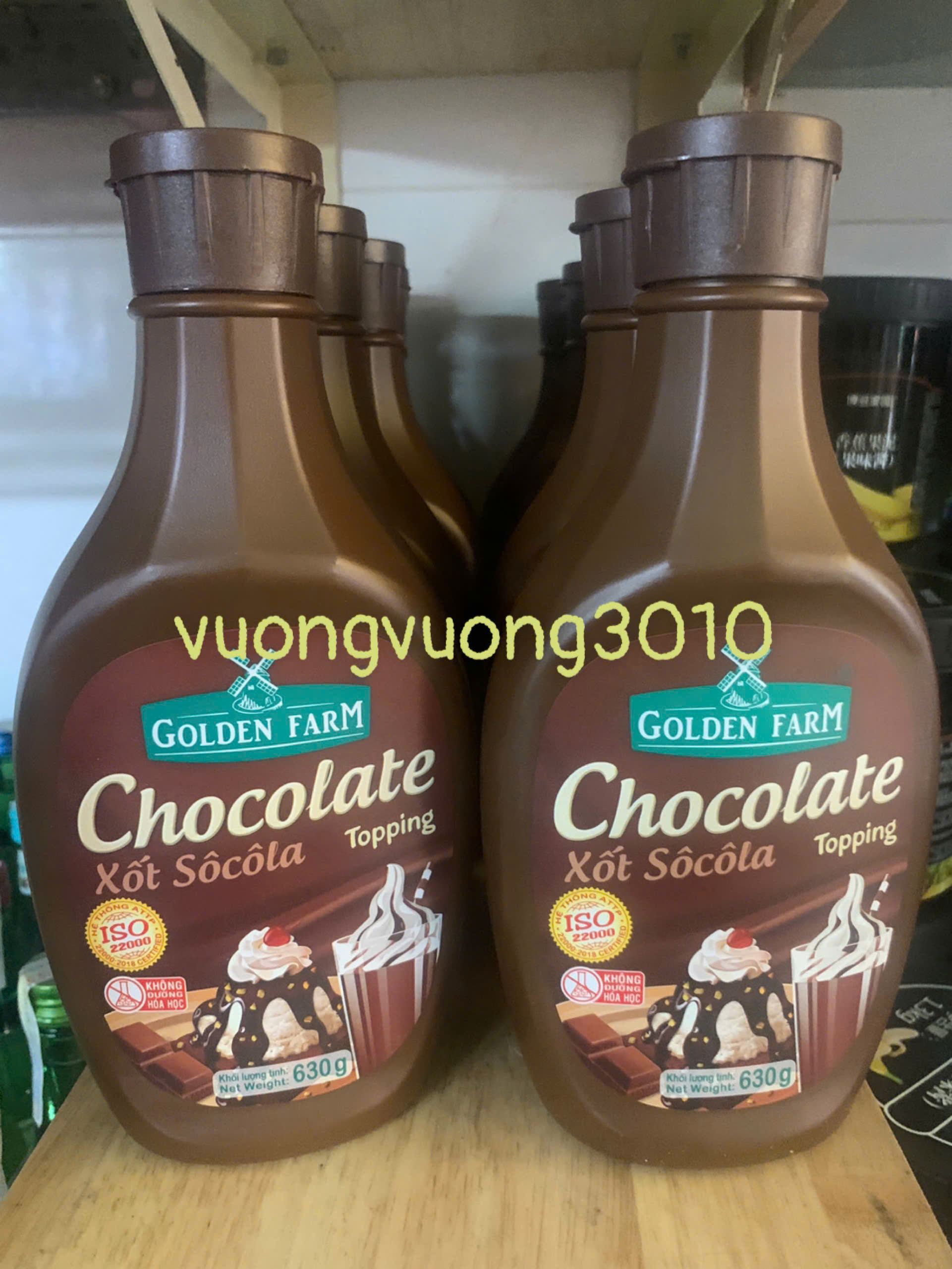 Sốt Golden Farm chai 630g