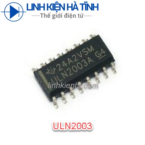 [4 CON] IC ULN2003 DÁN ULN2003 SMD ULN2003A ULN2003ADR LOẠI TỐT