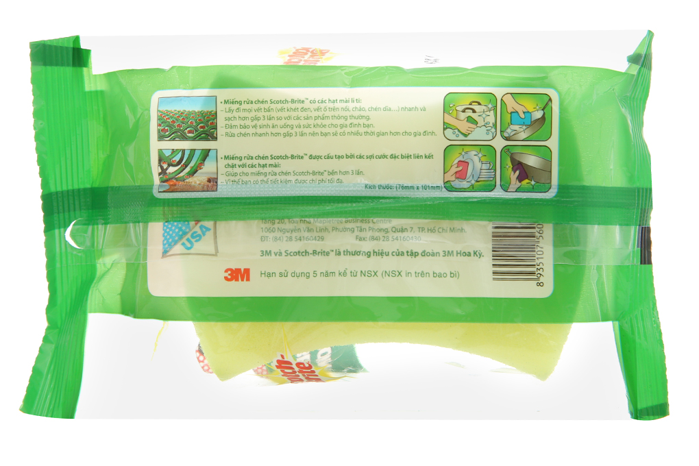 Miếng rửa chén mút xốp 3M Scot ENG131