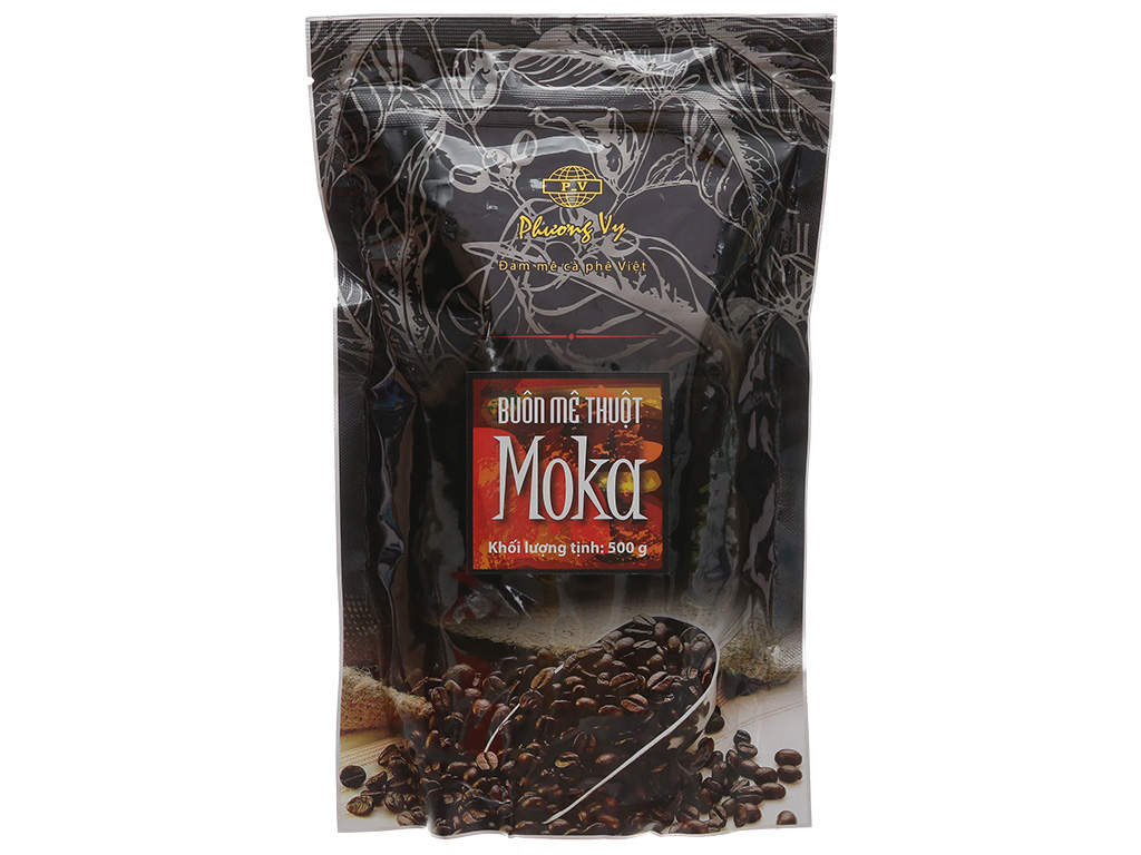 Cà phê rang xay phương vy moka 500g - bh0060