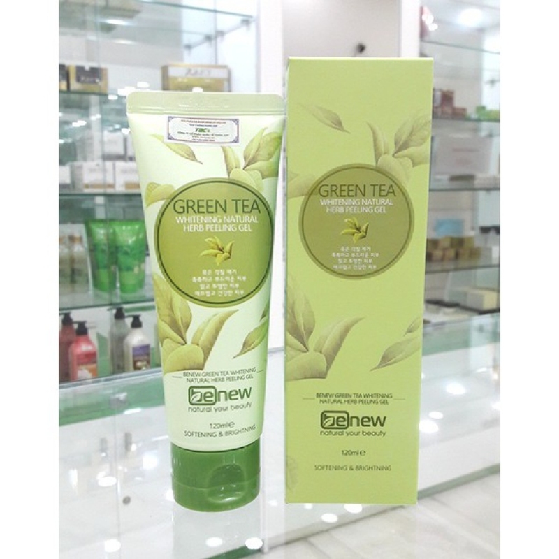 Tẩy da chết chiết xuất trà xanh Hàn Quốc Benew Green Tea Peeling Gel (120ml)