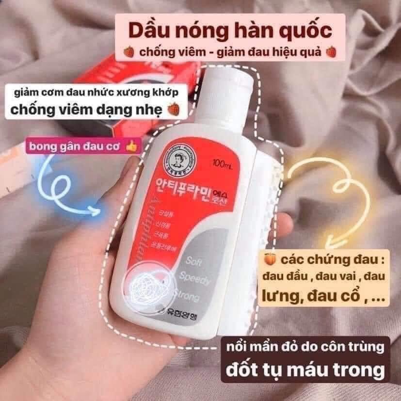 Dầu nóng Hàn Quốc 100ml