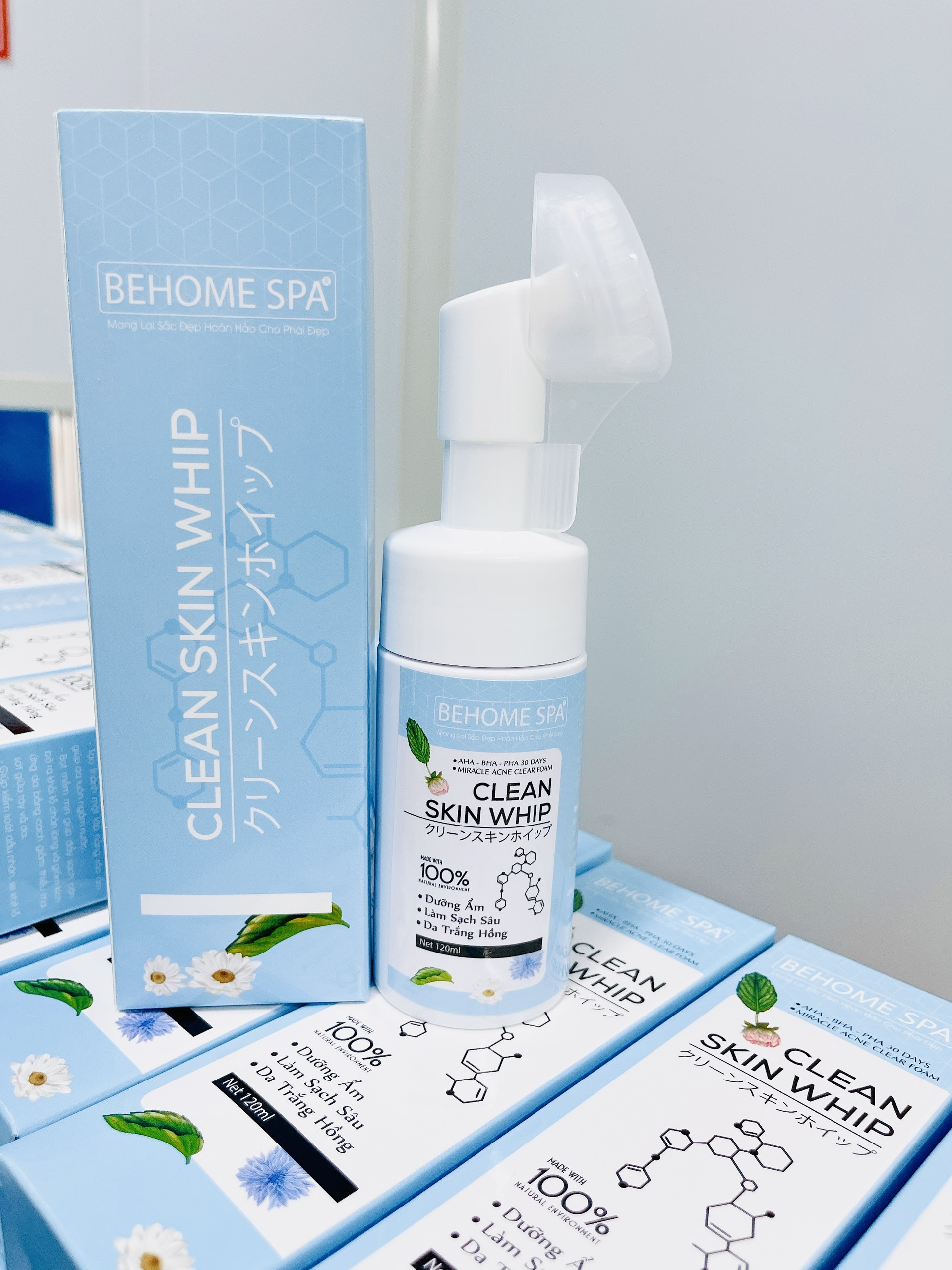 Sữa Rửa Mặt Thảo Dược Thiên nhiên BEHOME SPA