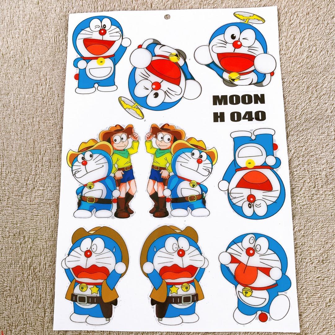 [HCM][TEM DOREMON] BỘ TEM DOREMON DECAL STICKER TEM TRANG TRÍ XE MẪU NOBITA