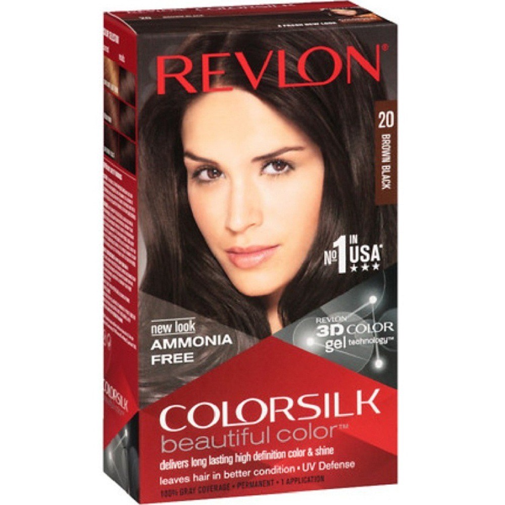 Revlon Colorsilk 20 - Brown Black