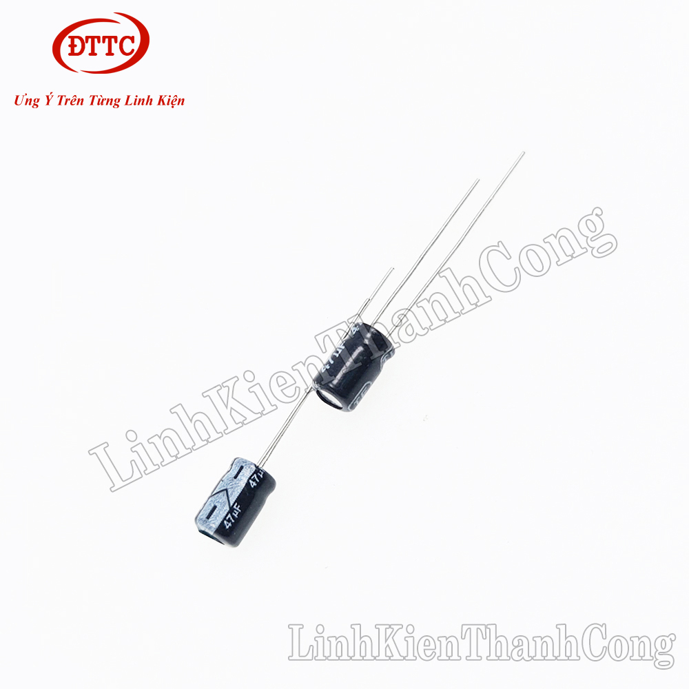 Bộ 5 Chiếc Tụ Hóa 47uF 25V (5x11mm)