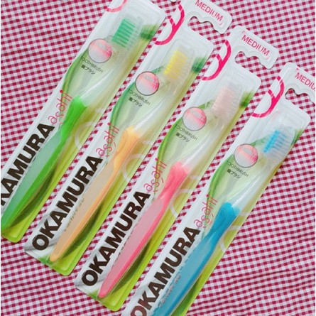 [HCM]Okamura - Bàn chải đánh răng chất lượng Nhật Bản (3 loại)