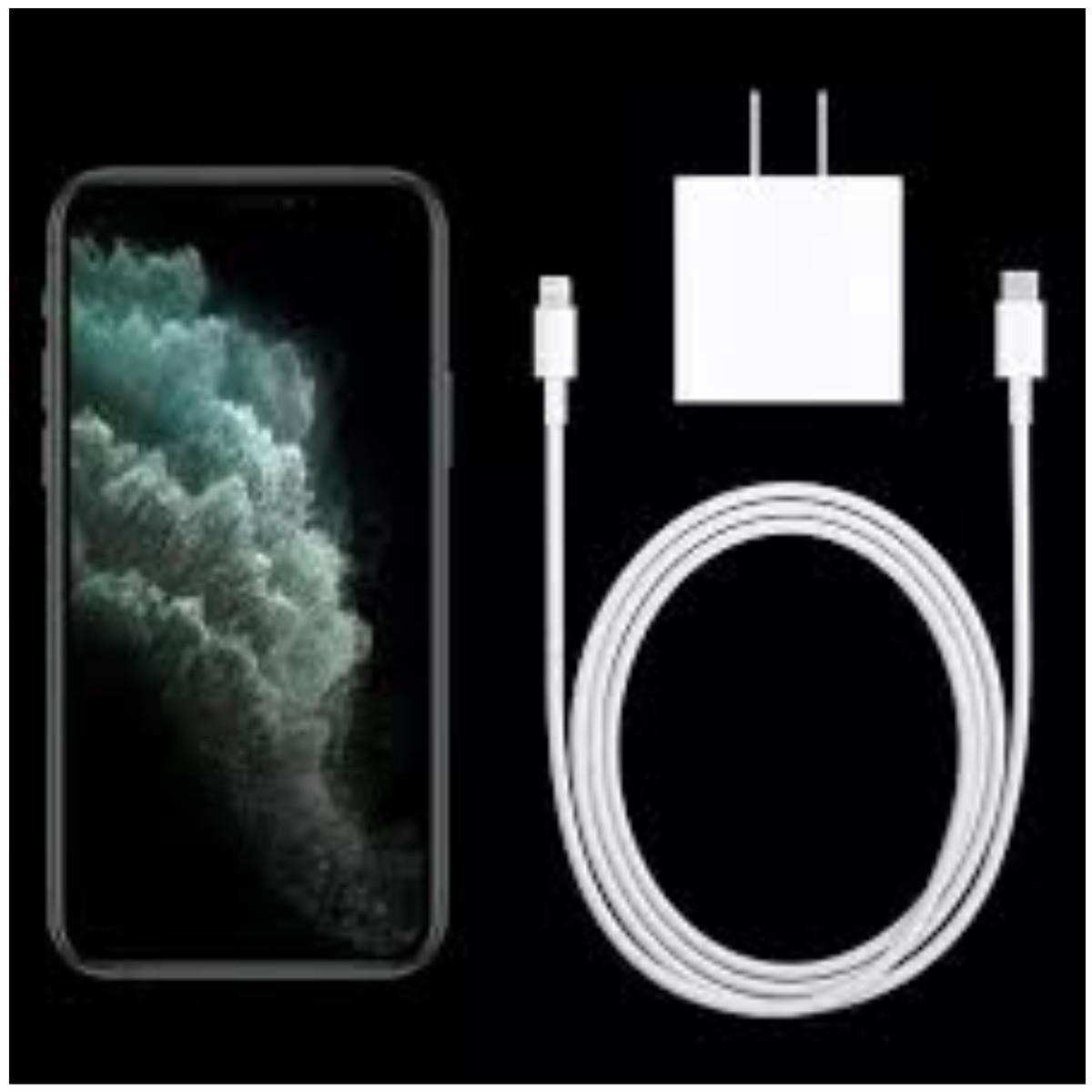Combo củ cáp sạc nhanh USB-C 18W cho iPhone 6/7/8//x/XS Max/IPhone 11/iPad