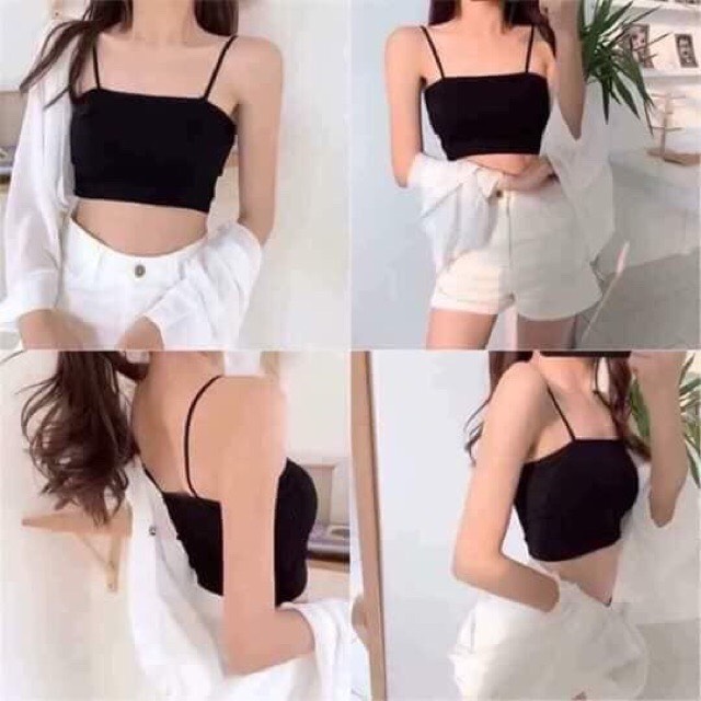 Áo bra gân cotton siêu xinh