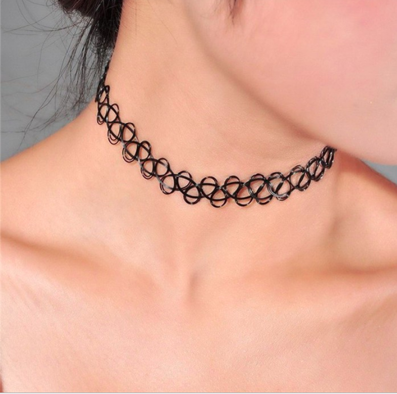 [HCM]Vòng cổ nữ choker thiết kế co giãn phong cách cá tính