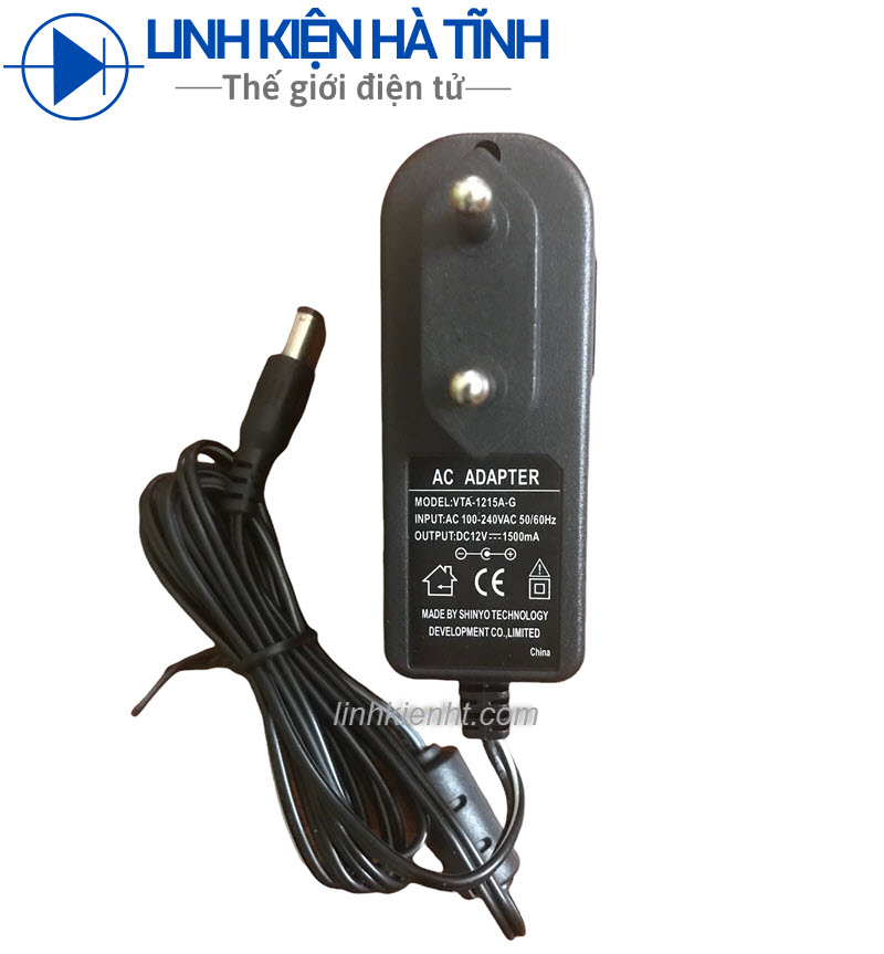 Nguồn 12v 1.5a adapter 12v1.5a