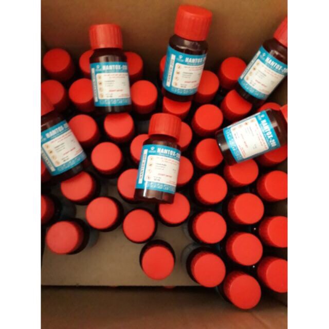 Combo 10 lọ Hantox 200 50ml - Diệt muỗi, ruồi, rận, ghẻ, bọ chét