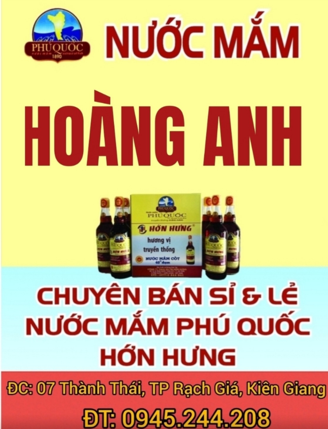 (loại đặt biệt rất ngon) nước mắm CỐT NHĨ HỚN HƯNG PHÚ QUỐC (hộp 2 chai 500ml)(40 độ đạm)