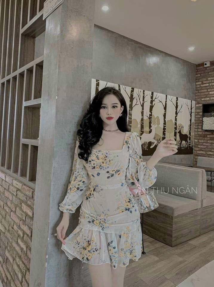 Đầm body tay dài đuôi cá-QH#damnu