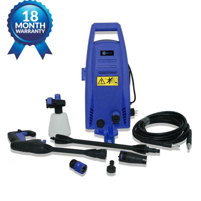 Máy xịt rửa xe cao áp Kachi MK192 MK168 1200W, áp lực mạnh mẽ, vệ sinh sàn nhà, rửa xe