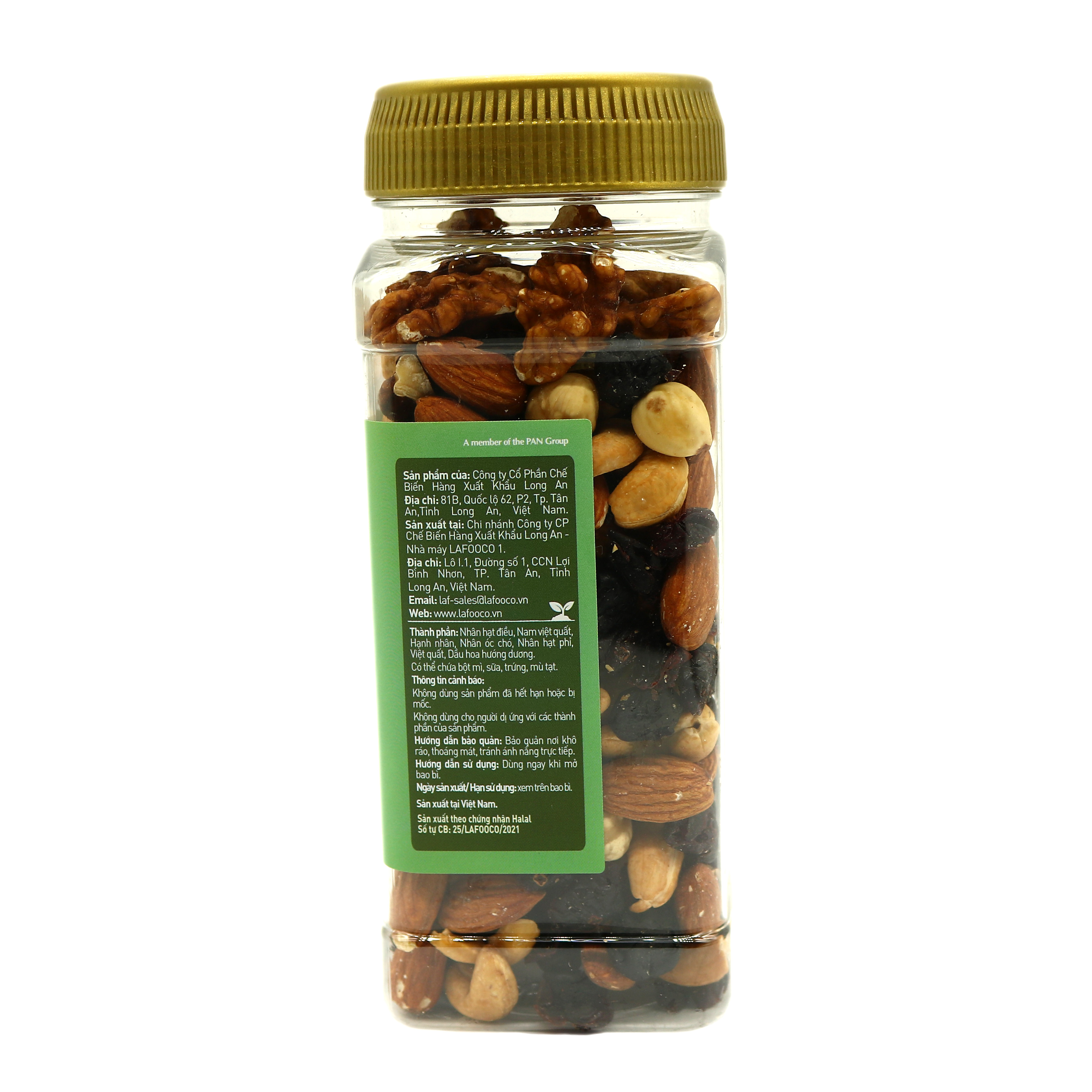 Trail mix LAFOOCO 270g Hạt hỗn hợp và quả mọng