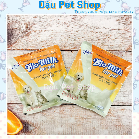 [HCM]Sữa Bột Dành Cho Thú Cưng Bio Milk 100G